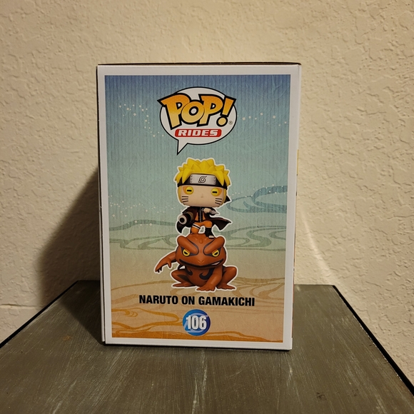 Funko Pop Rides Naruto Shippuden Naruto On Gamakichi (HT Exclusive) #106 - Picture 4 of 5